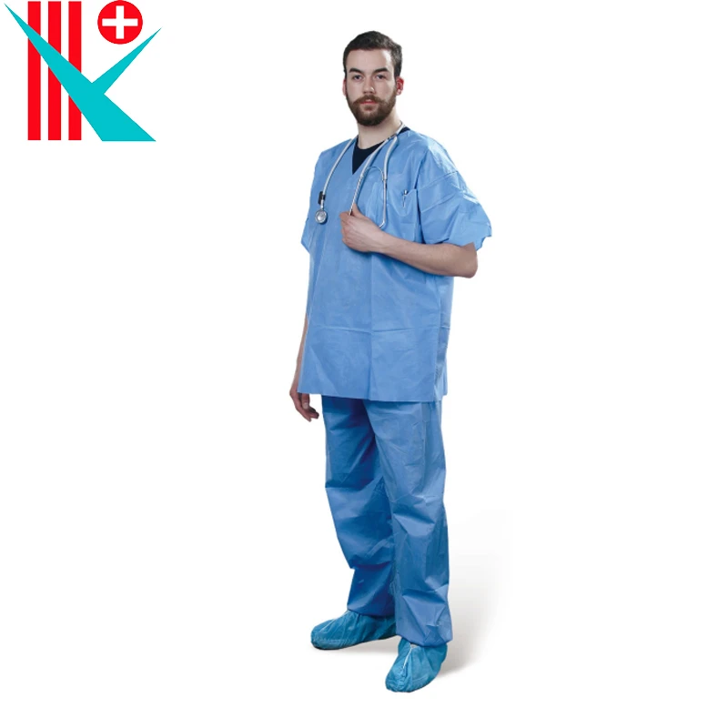 Disposable Breathable SMS Scrub Suits