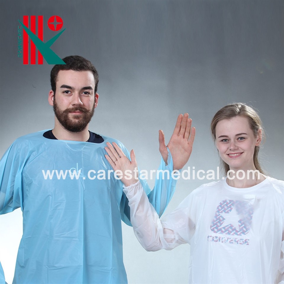 CARESTAR AAMI Level 2 CPE Isolation Gowns