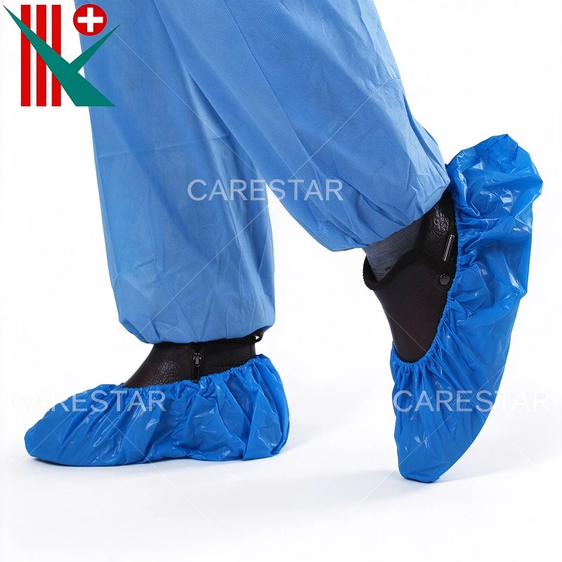 Safety Overshoes Breathable CPE Shoe Cover