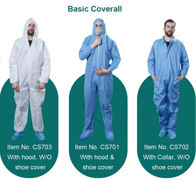 The PE film in protective clothing The PE film in protective clothing